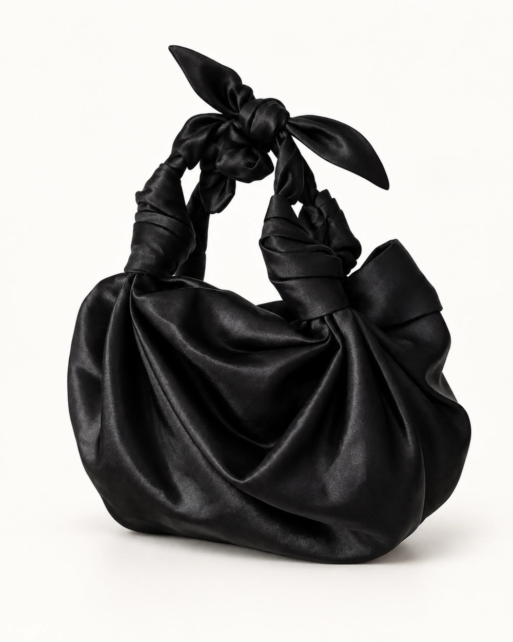 NLA Collection Knot Bag in Black